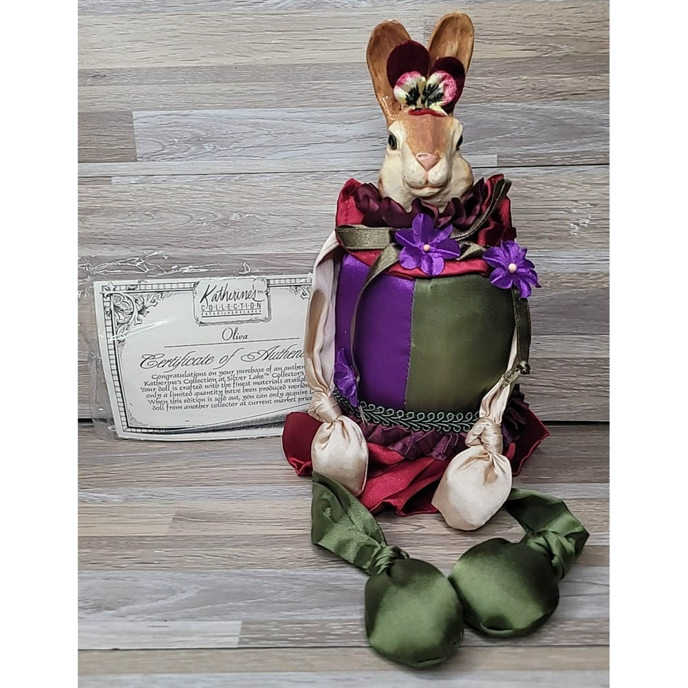 Katherine's Collection Oliva Fairy‎ Doll Bunny Rabbit 14" Doll Wayne Kleski NIB - Picture 2 of 16